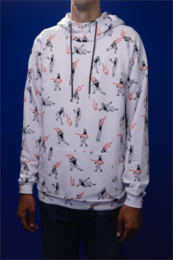 Худи "Ты на тренировке" (белая) 1003